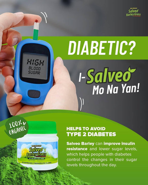 Salveo Barley Grass and Diabetes