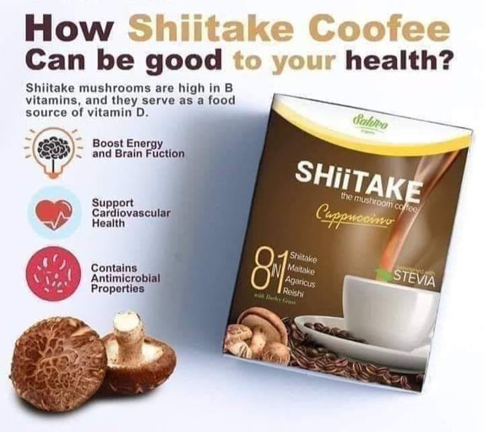 Shiitake Mushrooms Coffee 8 in 1